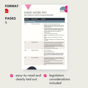 Employment Rights Bill Table