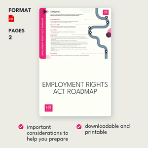 Employment Rights Act 2025 Roadmap