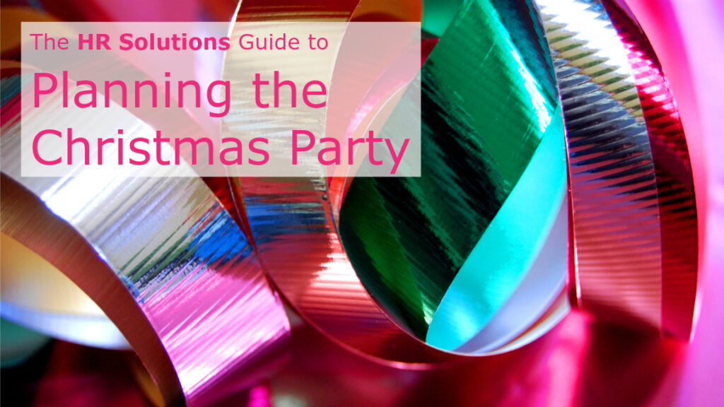 Planning the Christmas Party | HR Solutions