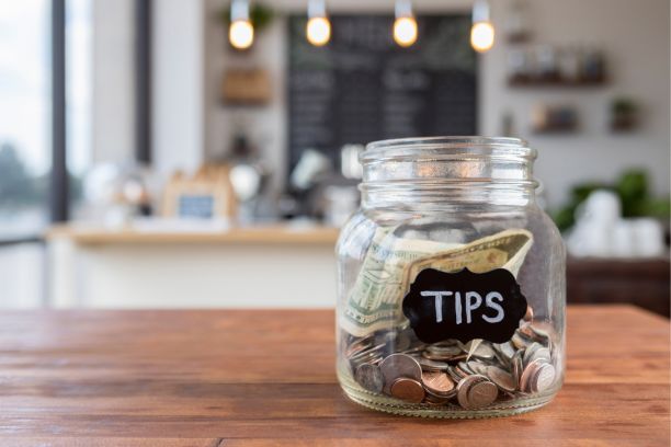 Allocation of tips