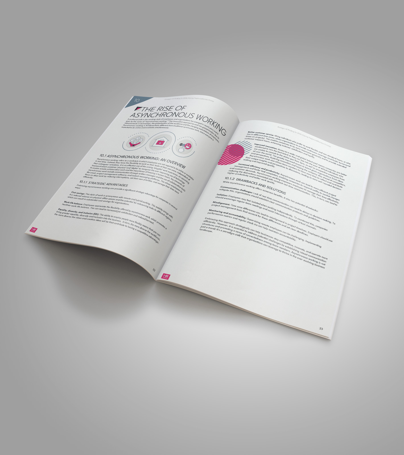 White Paper Section Mockup
