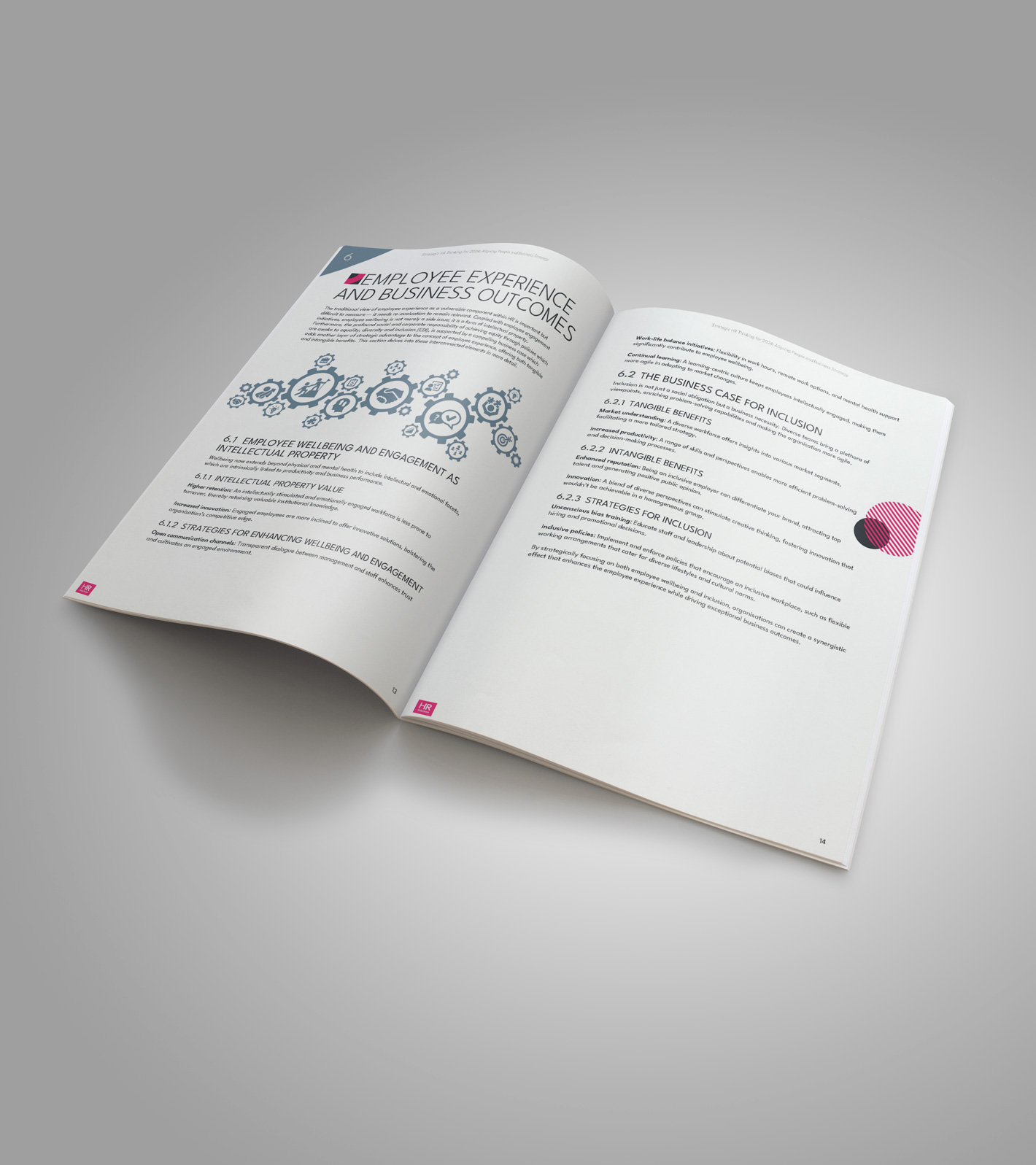 White Paper Section Mockup
