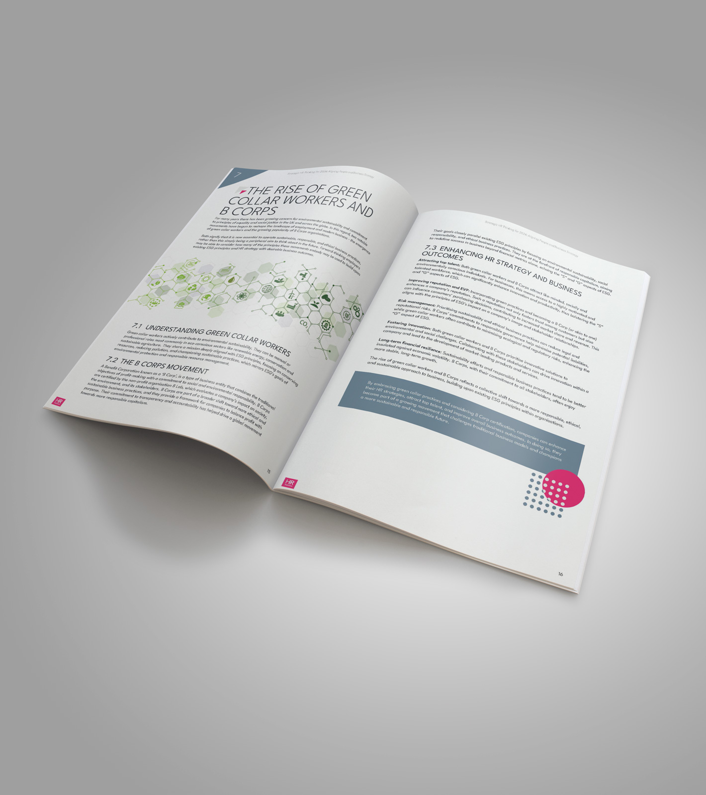 White Paper Section Mockup